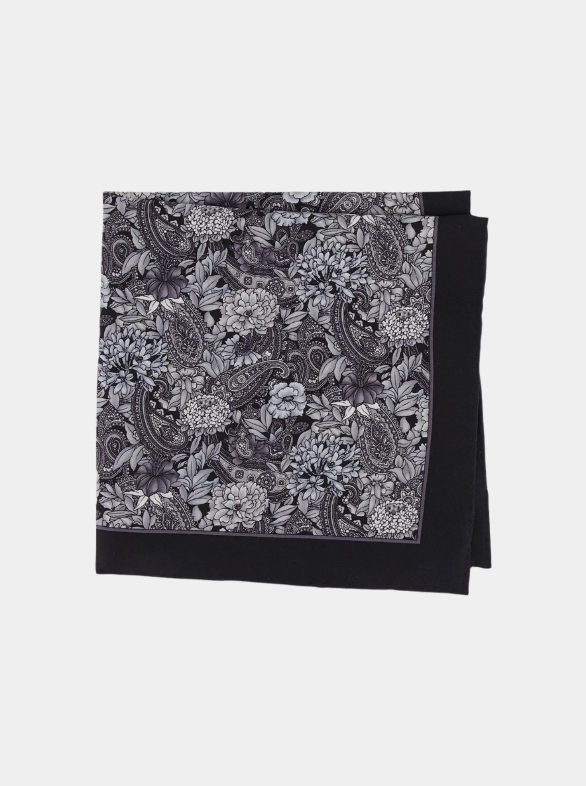 FLORAL PAISLEY POCKET SQUARE