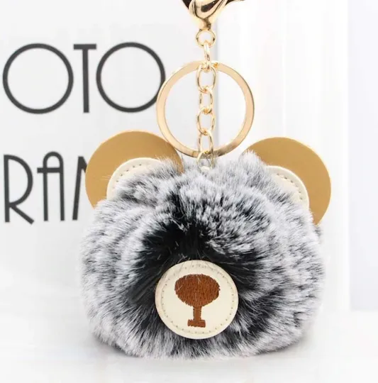 Fluffy Keychain