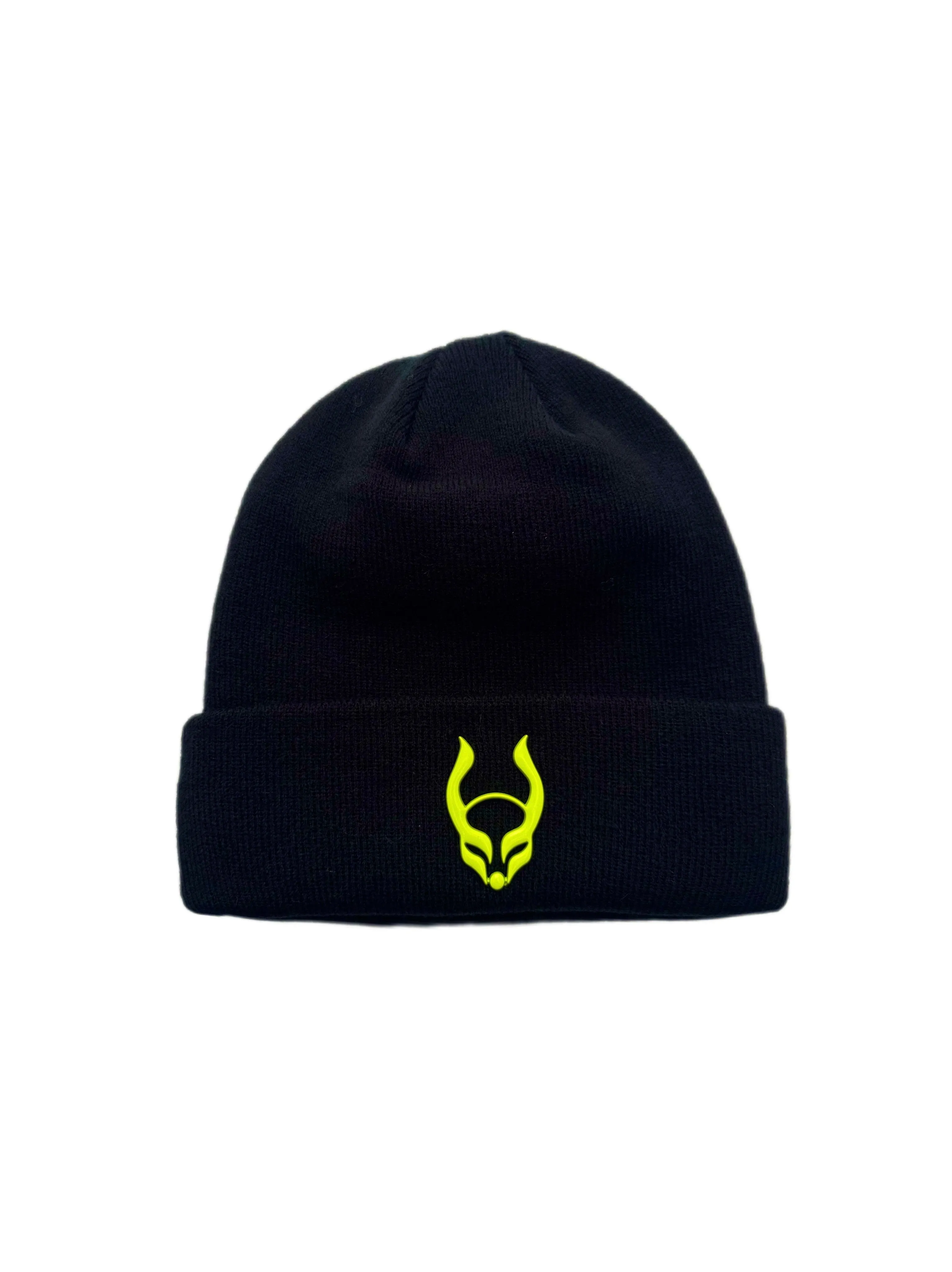 FOLDED BEANIE METAL LOGO