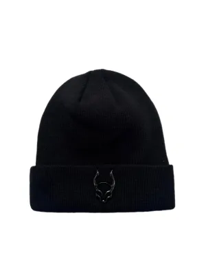 FOLDED BEANIE METAL LOGO
