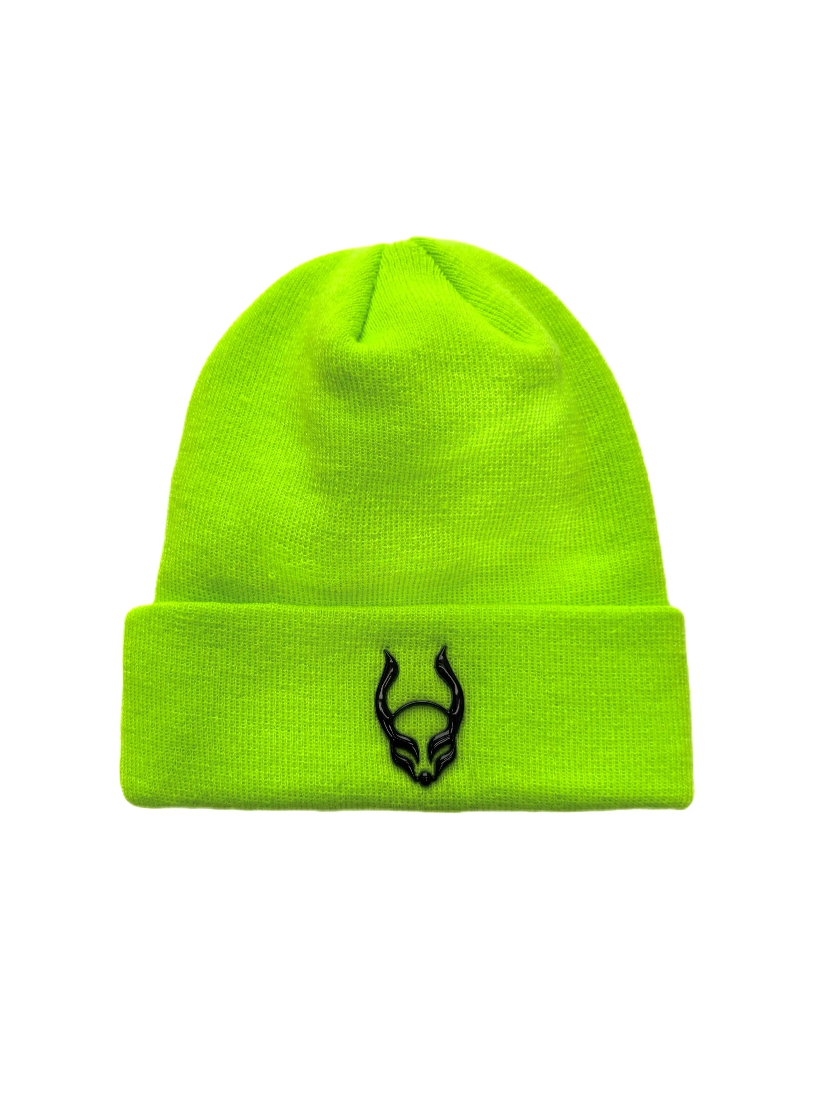 FOLDED BEANIE METAL LOGO