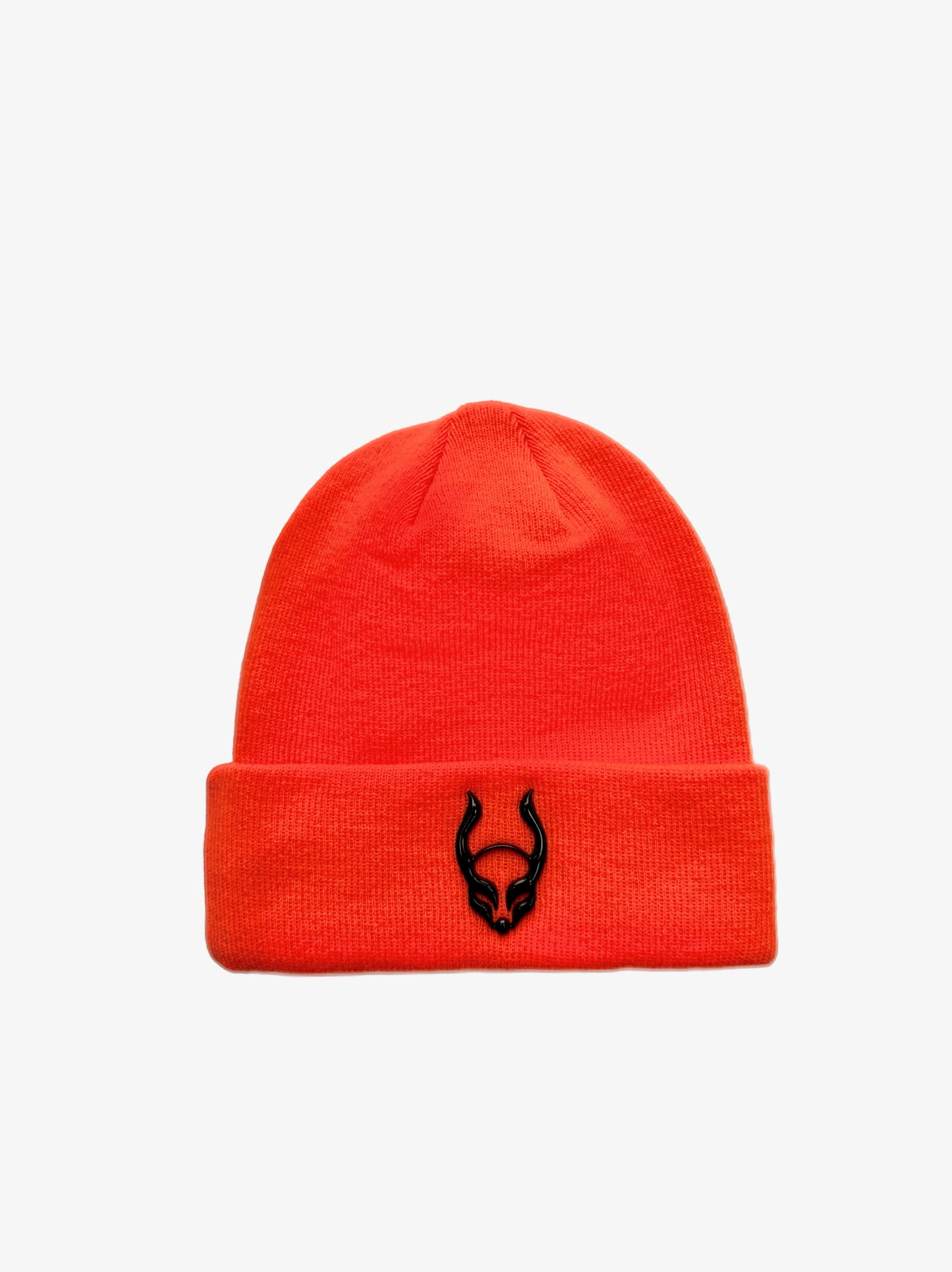 FOLDED BEANIE METAL LOGO