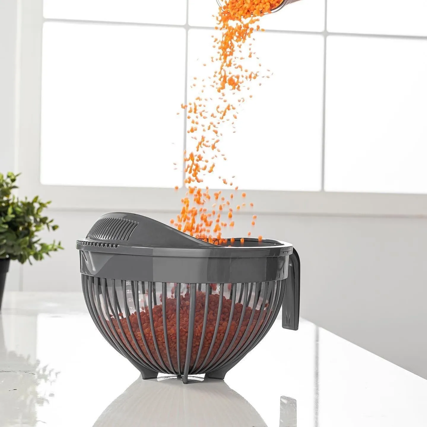 Foly Life 3 Lt Linea Rice Strainer BNM-2777