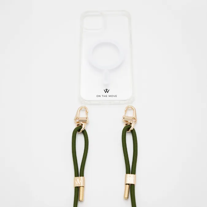 Forest Green Braided Strap