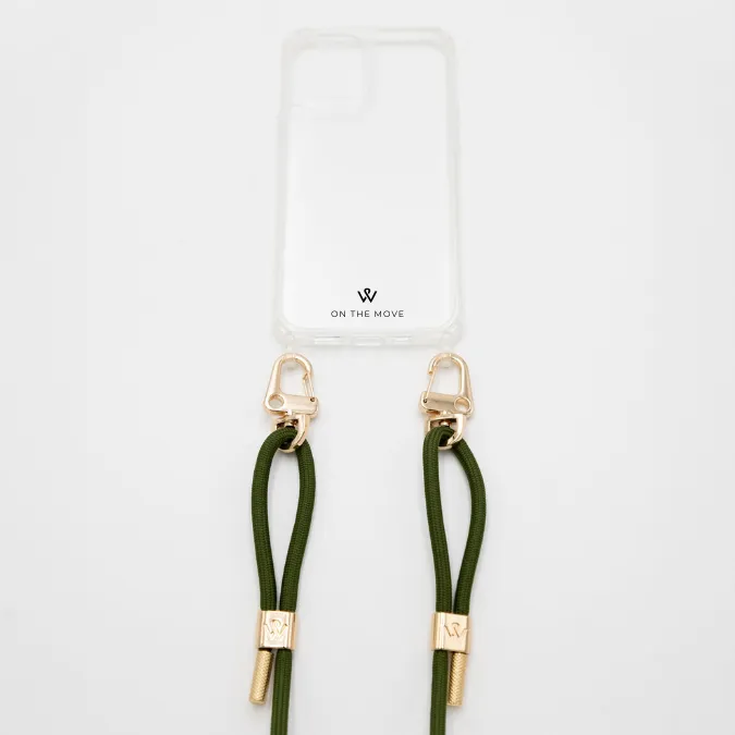 Forest Green Braided Strap