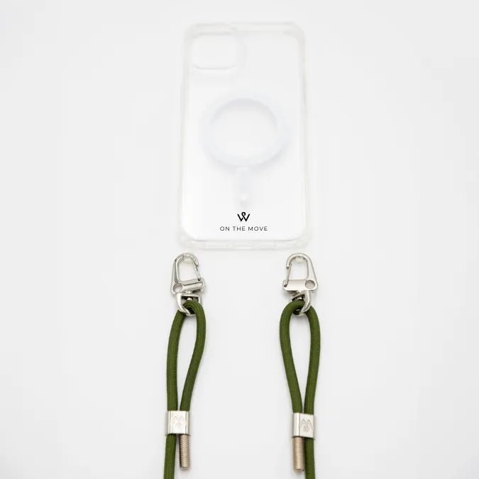 Forest Green Braided Strap