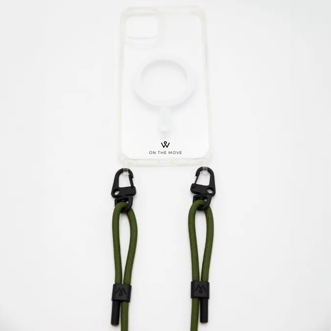 Forest Green Braided Strap