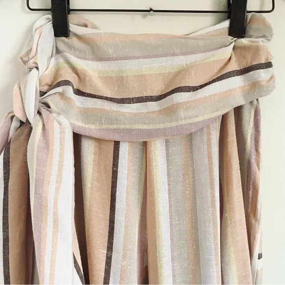 Free People Unforgettable Convertible Stripe Skirt Dress Size M EUC