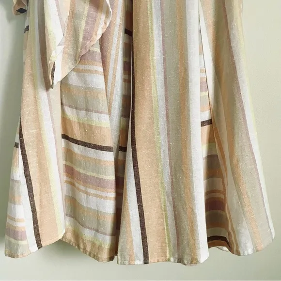Free People Unforgettable Convertible Stripe Skirt Dress Size M EUC