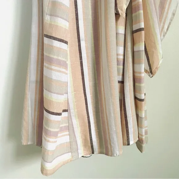 Free People Unforgettable Convertible Stripe Skirt Dress Size M EUC
