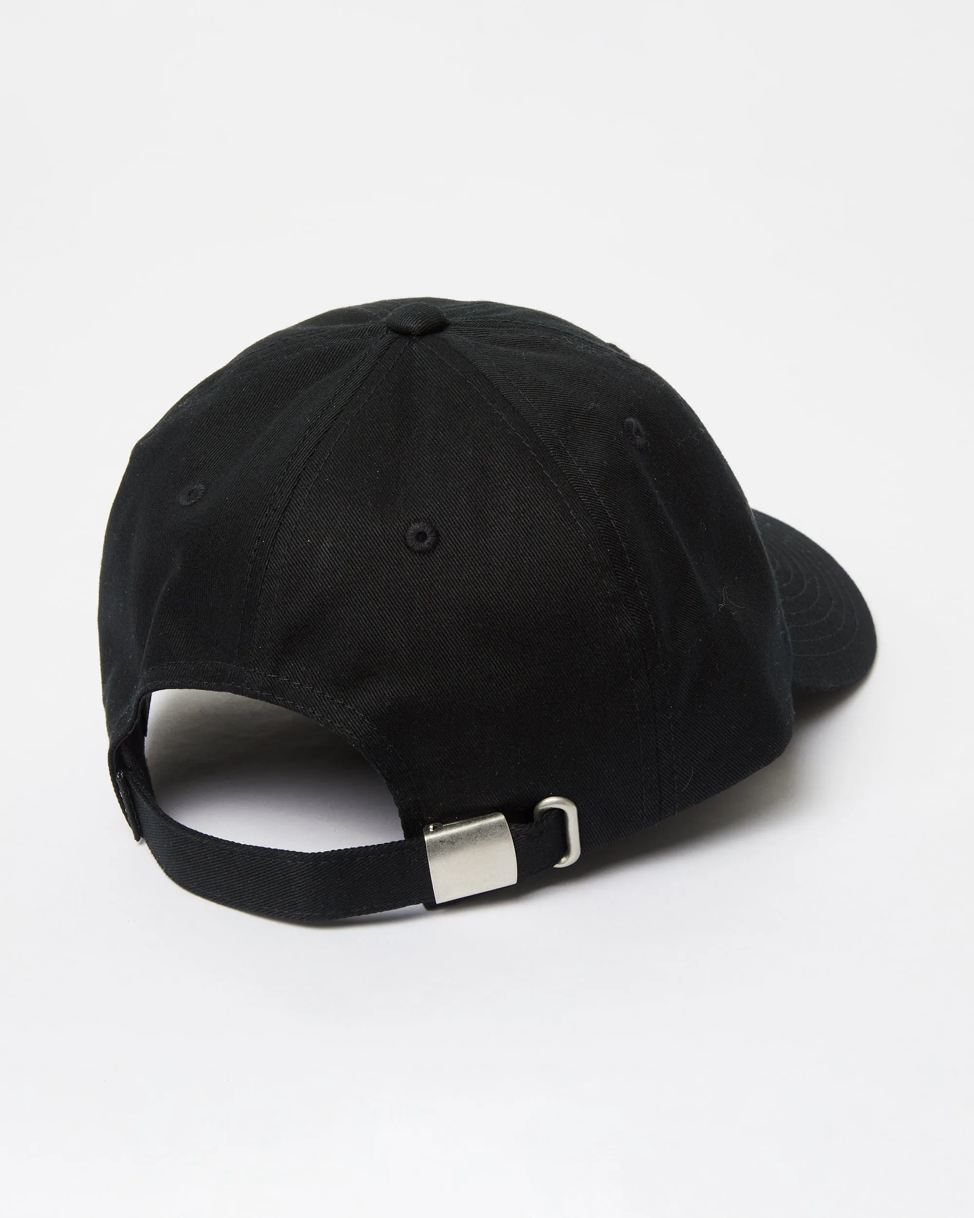 Full Stone Adj Cap - BLACK