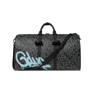 Geedup Handstyle PFK Leather Duffle Bag