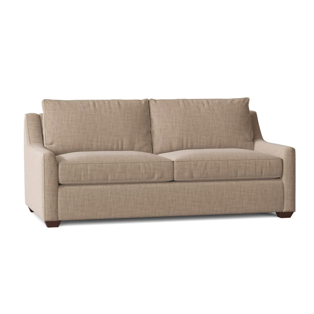 Gemi 72'' Upholstered Sleeper Sofa Birch Lane™ Fabric: Conversation Linen Basketweave