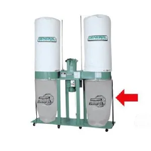 General 10-520  24" Plastic Bottom Bag