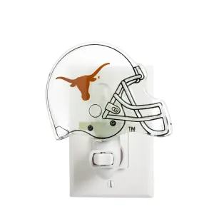 Glass Night Light, University of Texas, Helmet,3nt999d