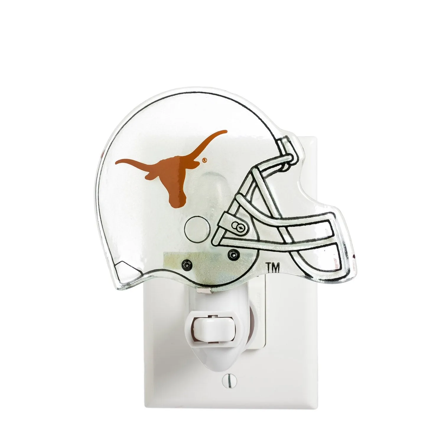 Glass Night Light, University of Texas, Helmet,3nt999d