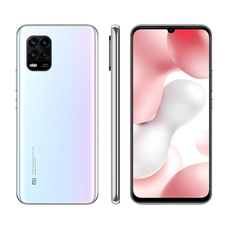 Global Version Xiaomi Mi 10 Lite Snapdragon 765G Octa Core 48MP AI Quad Cameras 6.57"" Dot Drop 4160mAh 5G Smartphone white_8 128G