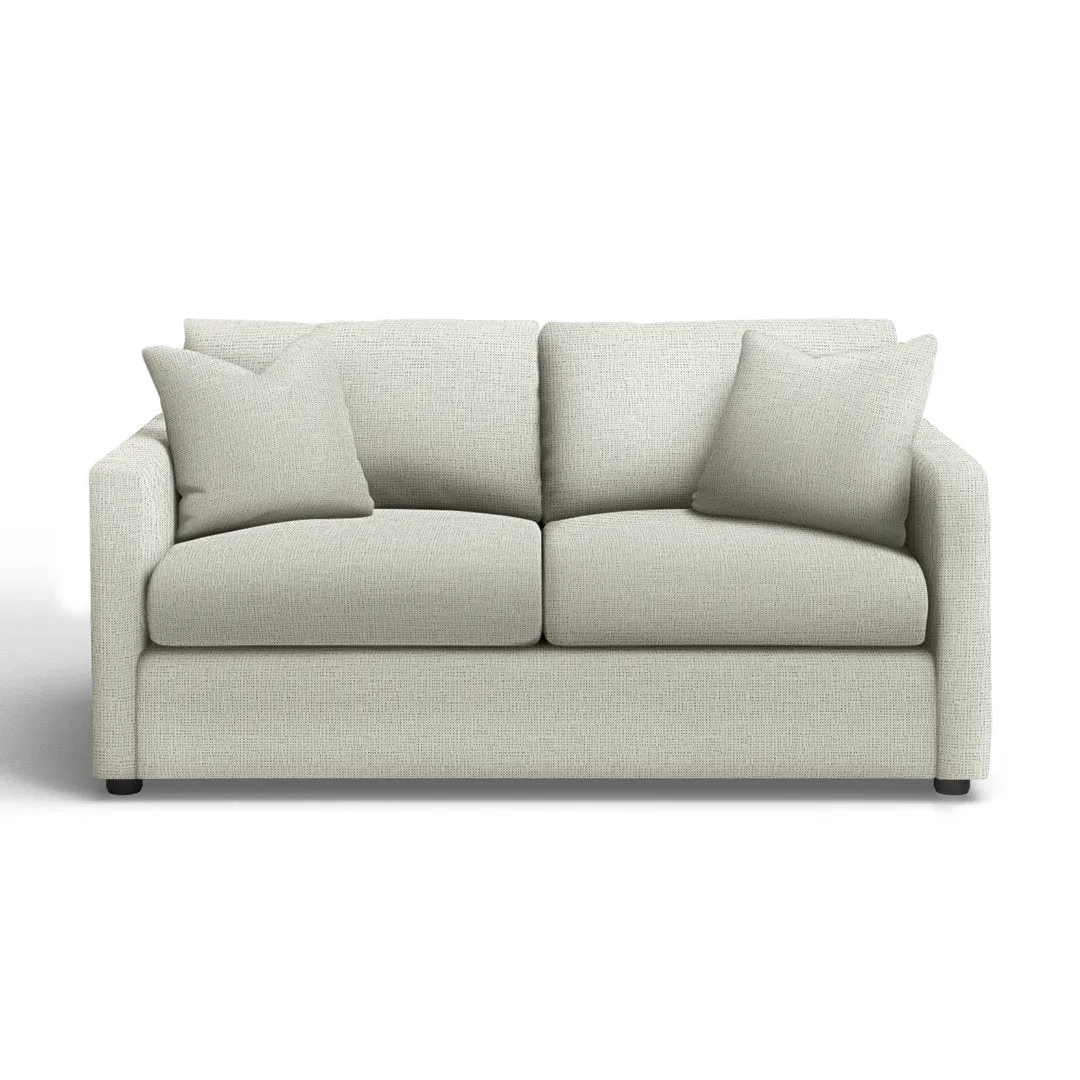Godwin 67'' Upholstered Sleeper Sofa Joss & Main Fabric: Lena Sand Performance Linen Blend