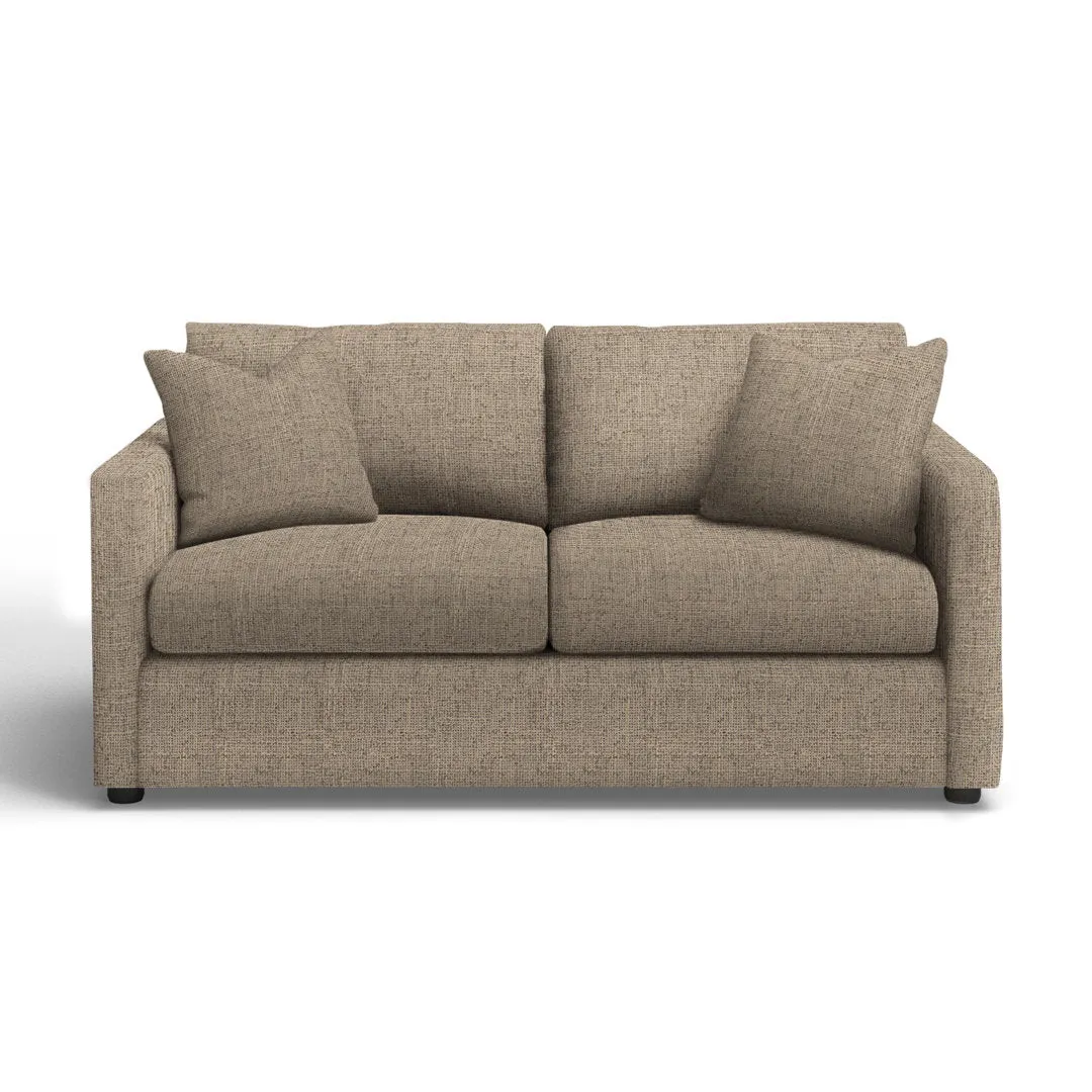 Godwin 67'' Upholstered Sleeper Sofa Joss & Main Fabric: Lena Sand Performance Linen Blend