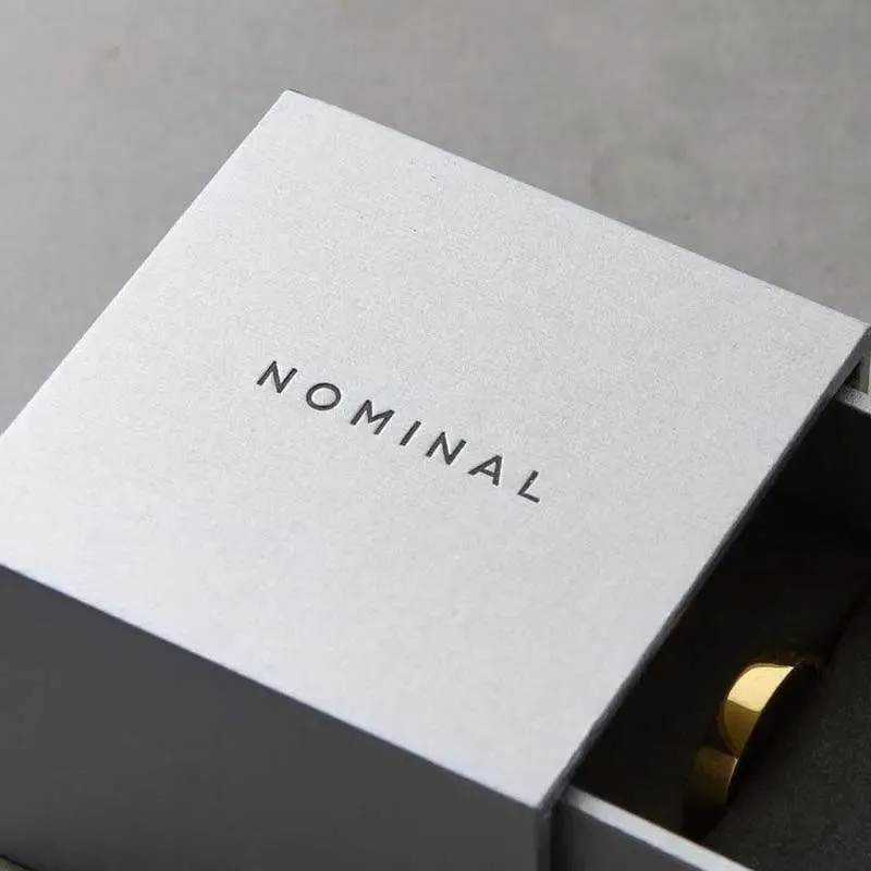 Gold Silver LOGO Service for Jewelry Boxes and Bags