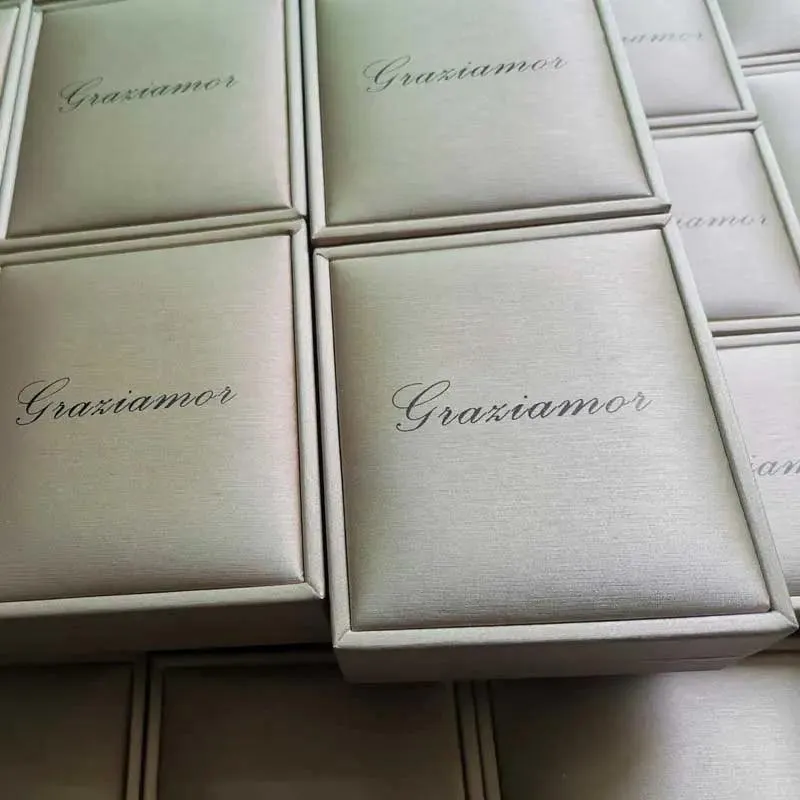 Gold Silver LOGO Service for Jewelry Boxes and Bags