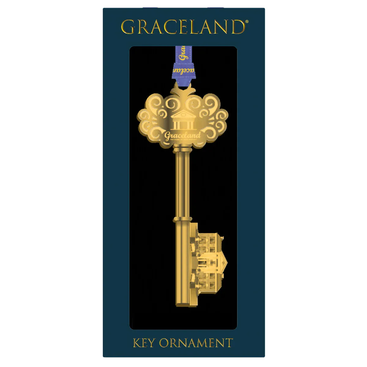 Graceland Key Ornament
