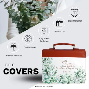 Green Eucalyptus Bible Covers for Ladies with Great Organization