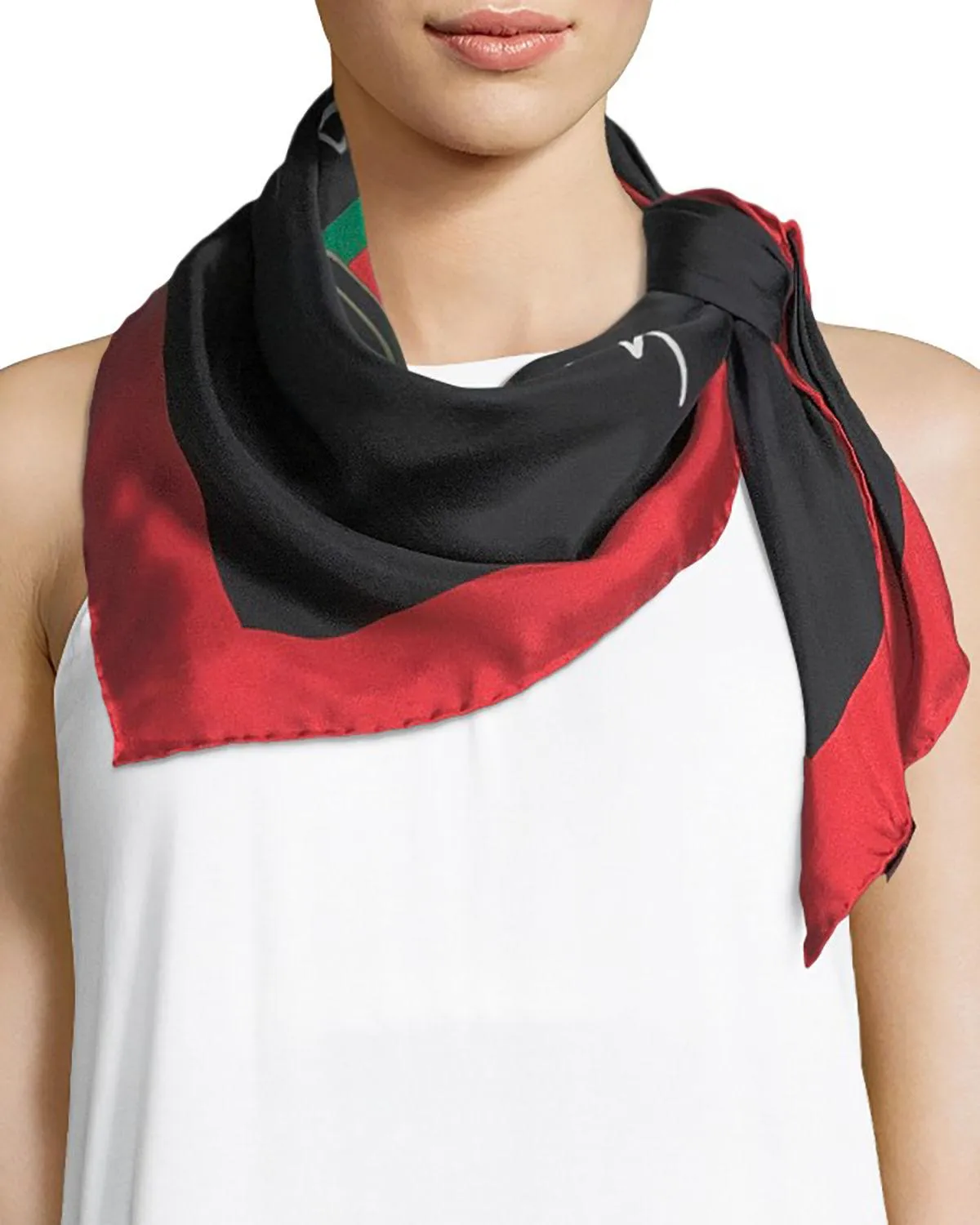 Gucci Future Foulard Scarf in Black