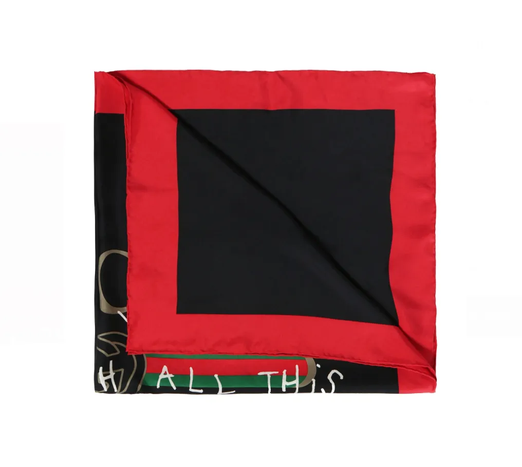 Gucci Future Foulard Scarf in Black