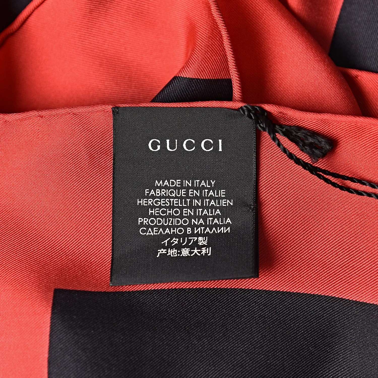Gucci Future Foulard Scarf in Black