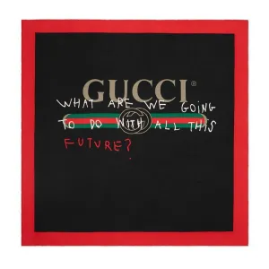 Gucci Future Foulard Scarf in Black