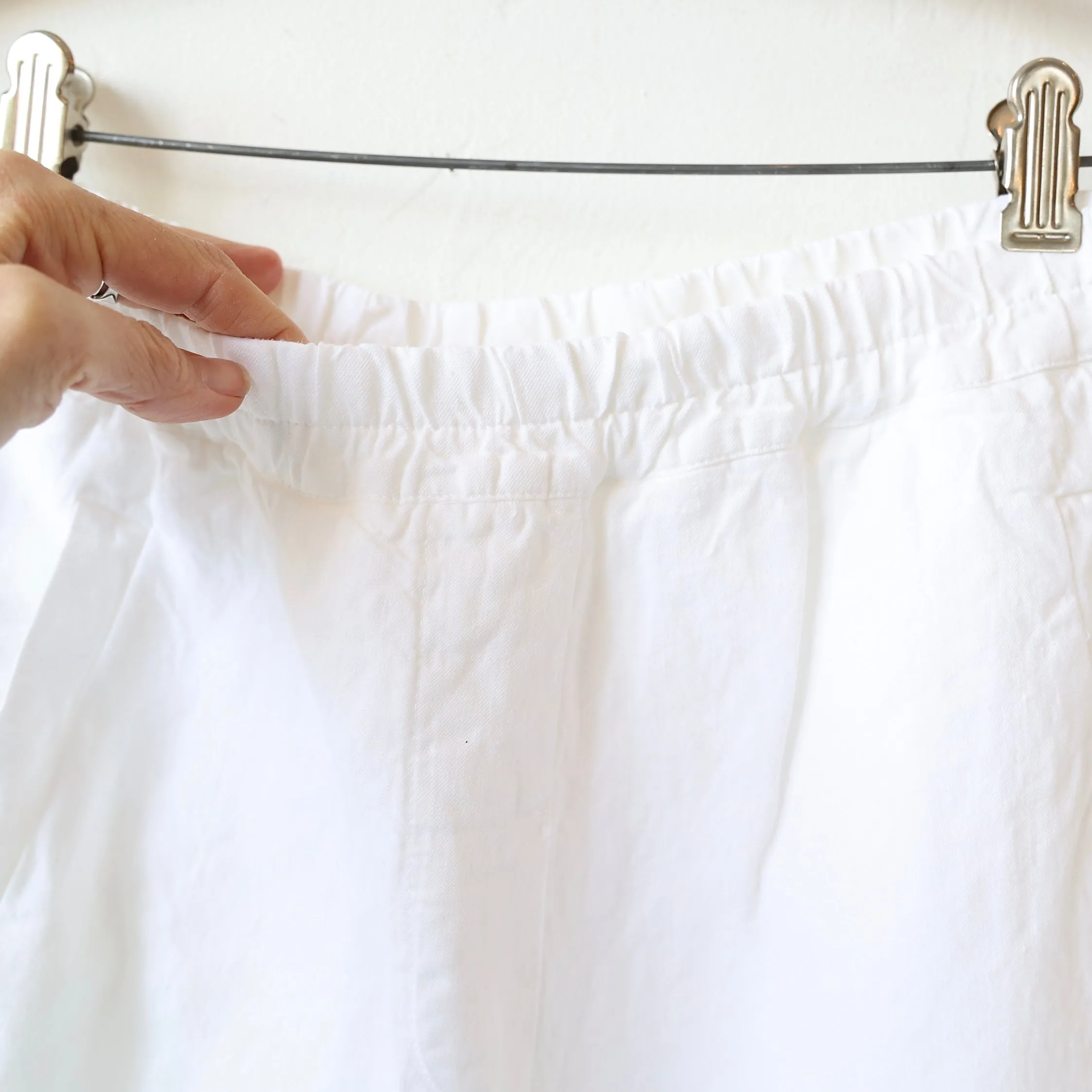H  Hannoh Wessel Linen Pants - White