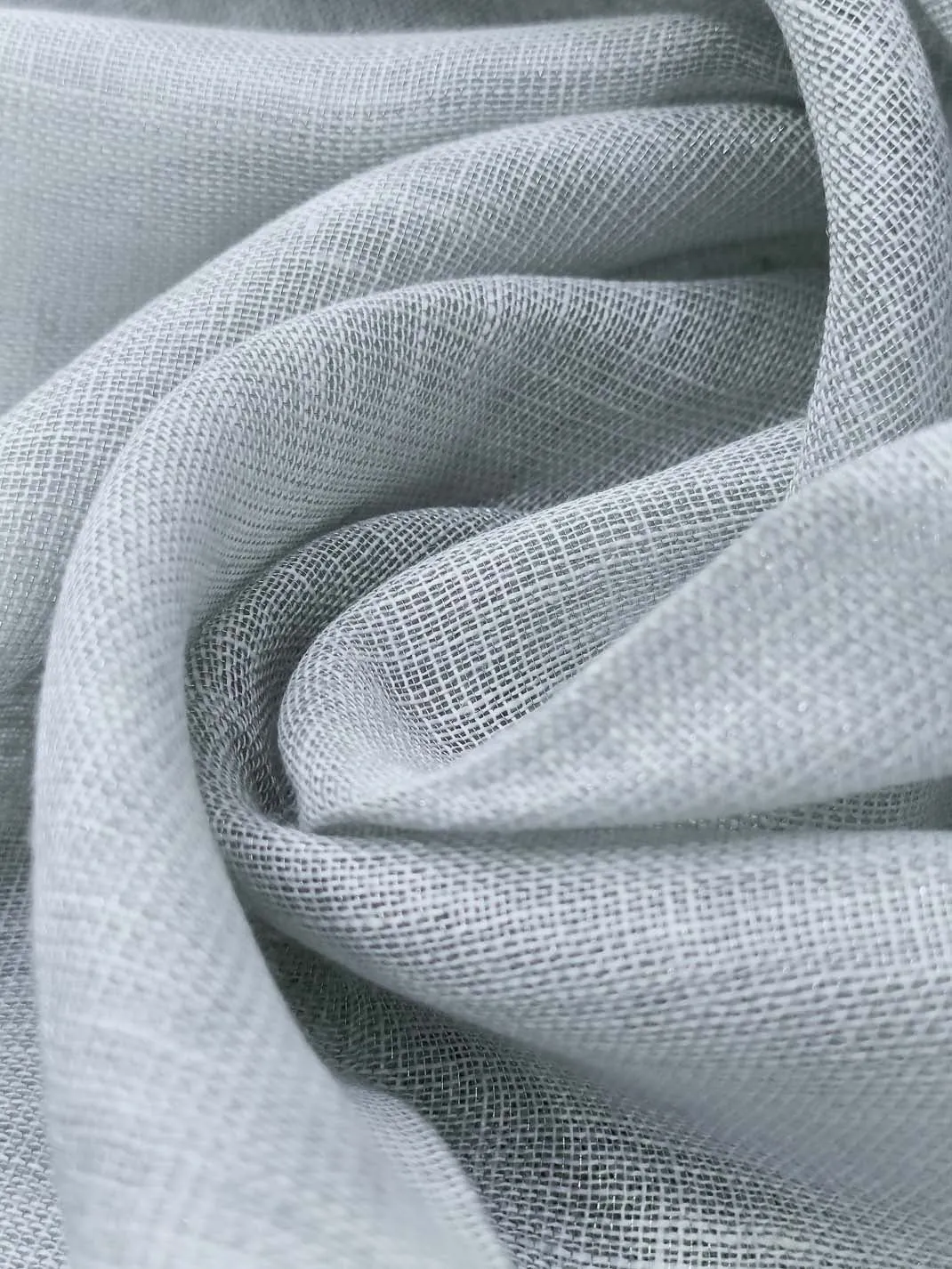 Handloom Pure Linen Tissue Fabric