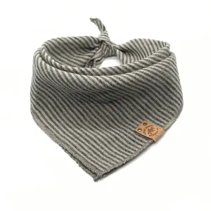 Handmade Stonewashed Linen Pet Bandana