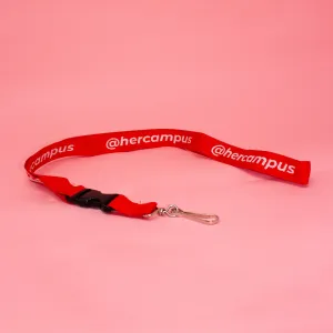 @hercampus Lanyard - Red