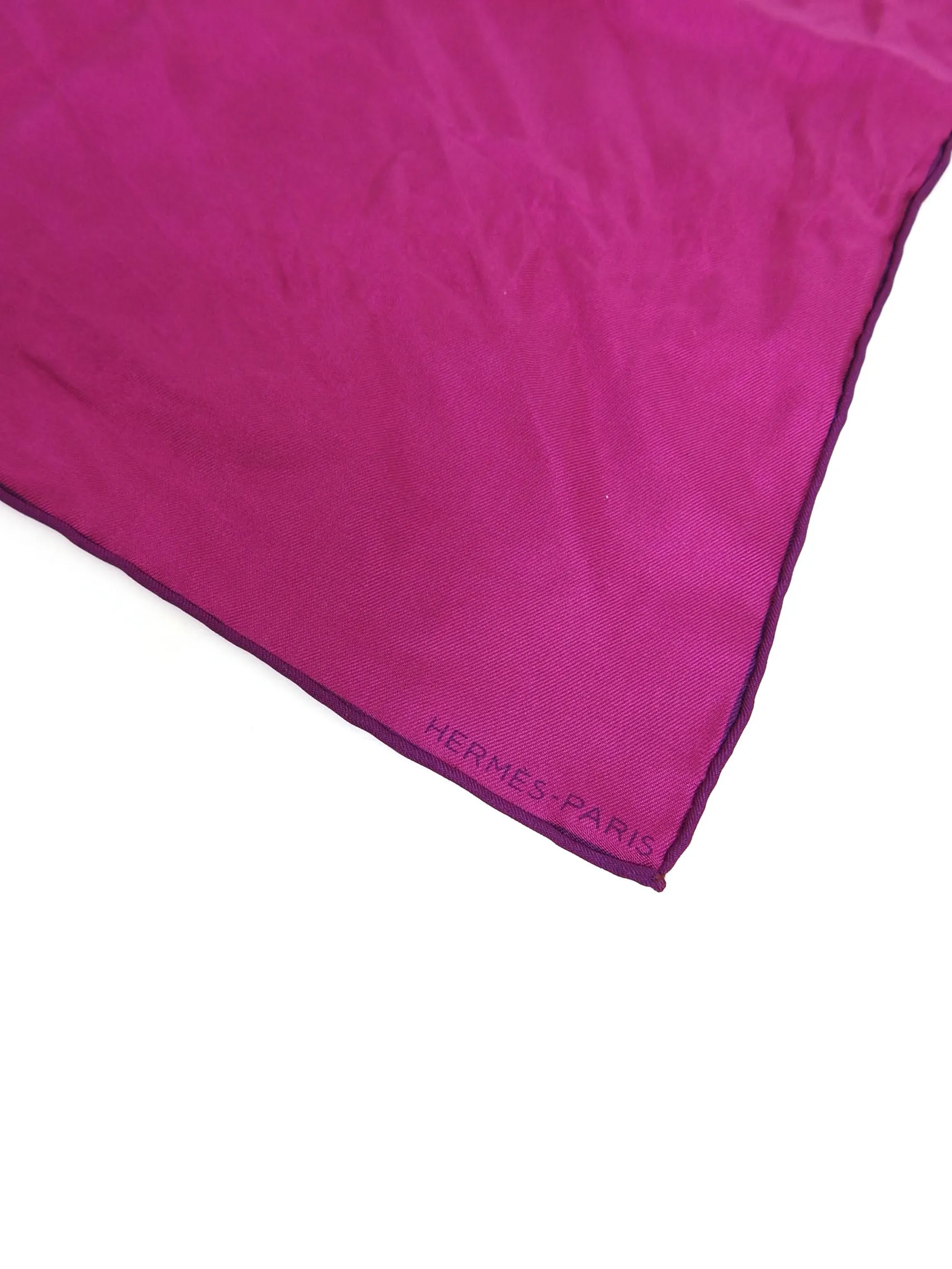Hermes Silk Pocket Square