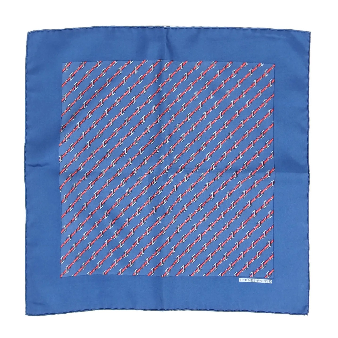 Hermes Silk Pocket Square
