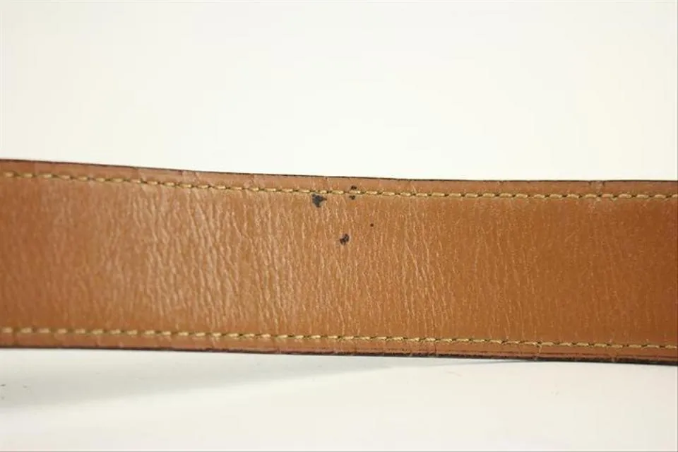 Hermès Crocodile Carriage Belt Black 106HERA823