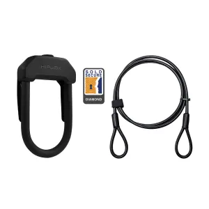 Hiplok DX  D-Lock & 2m Cable