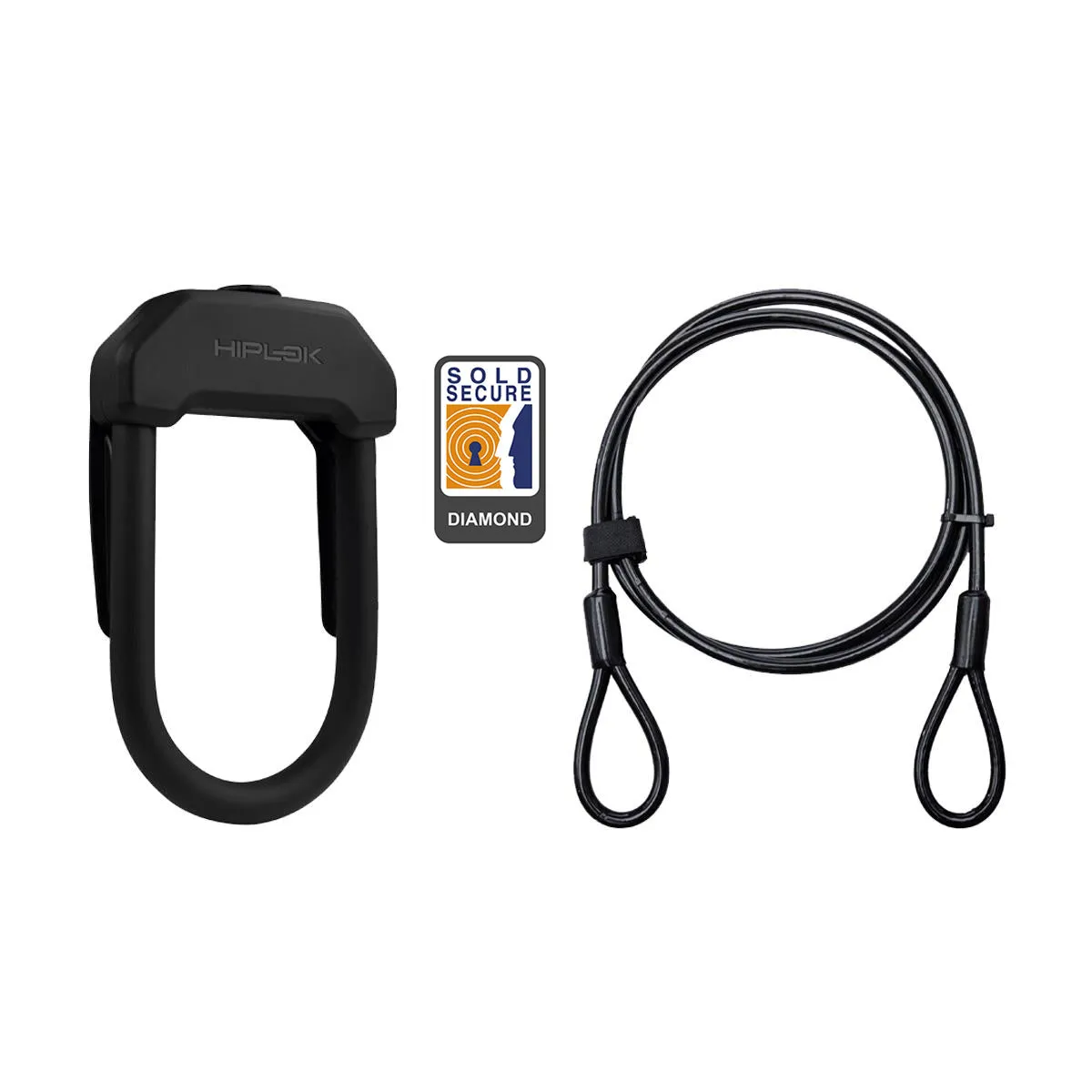 Hiplok DX  D-Lock & 2m Cable