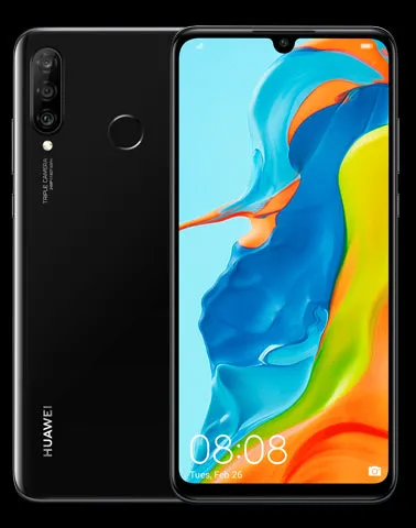 Huawei German Products Cannot Be Sold On Shelves Without Permission Mobile Phone HUAWEI P30 lite 4GB 128GB Smart Phone blue_4GB   128GB