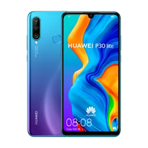 Huawei German Products Cannot Be Sold On Shelves Without Permission Mobile Phone HUAWEI P30 lite 4GB 128GB Smart Phone blue_4GB   128GB