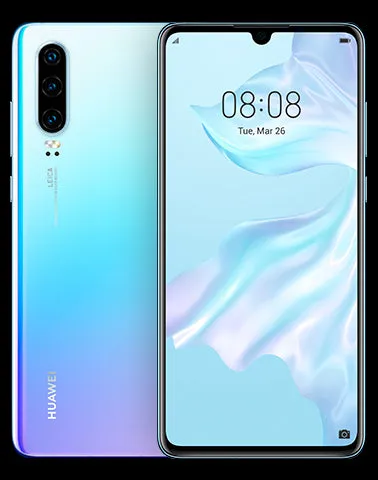 HUAWEI P30 4G Smartphone with 6GB   128GB - US regulations Auroreous