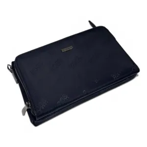 Hugo Boss Black Monogram Clutch & Cross