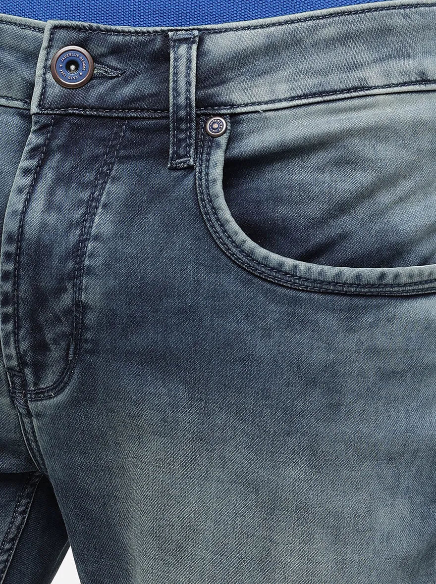 Ice Blue Washed Slim Fit Jeans | JadeBlue