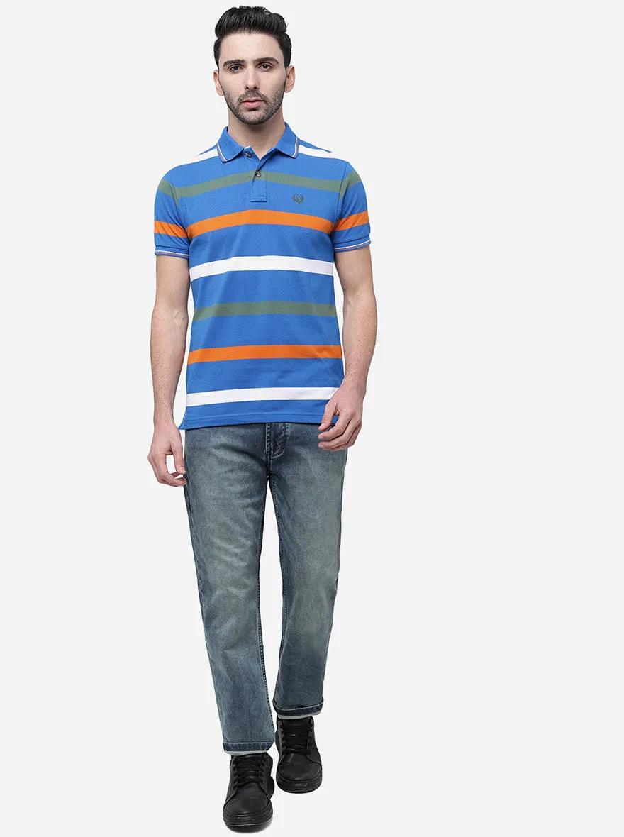 Ice Blue Washed Slim Fit Jeans | JadeBlue