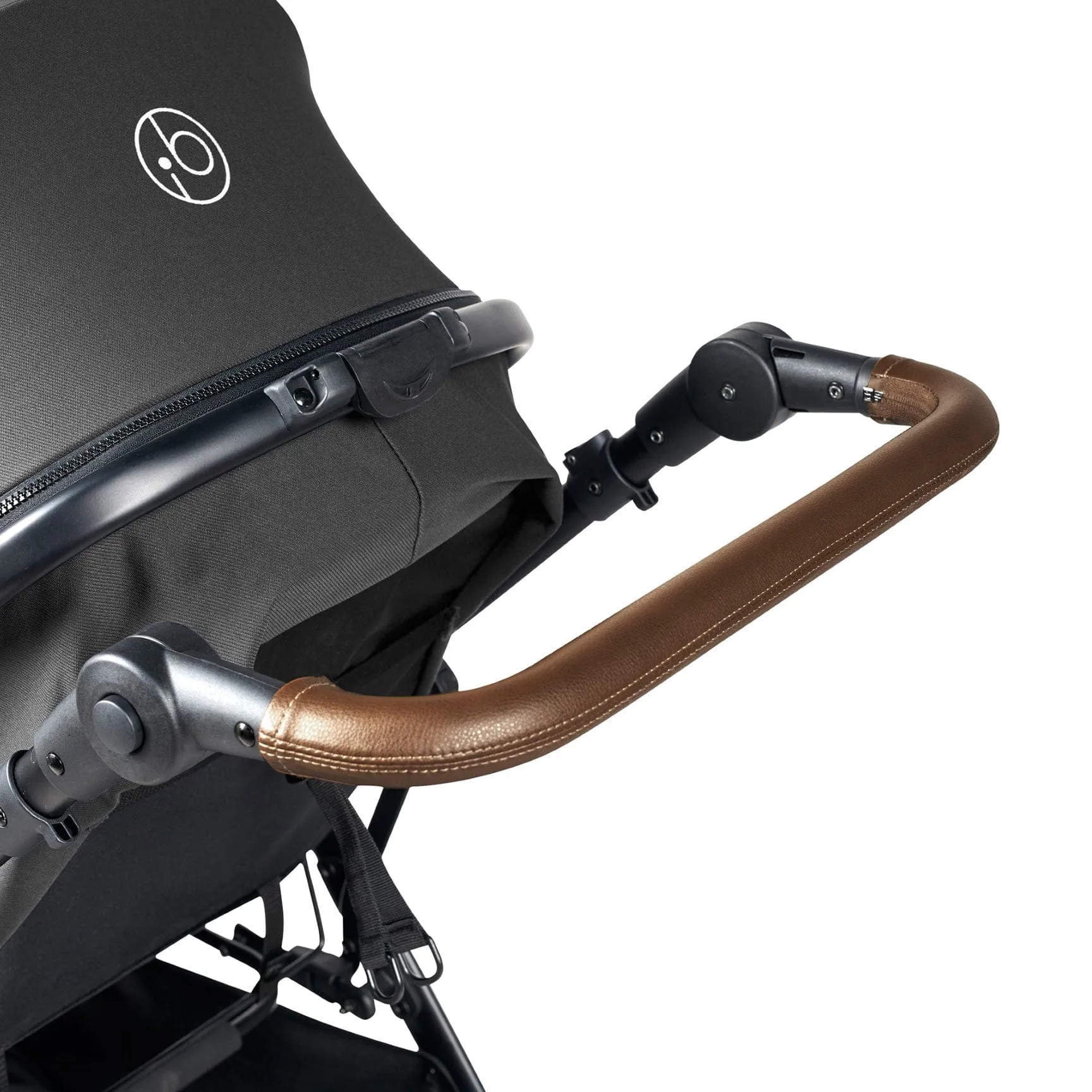 Ickle Bubba Cosmo 2 in 1 Plus Carrycot & Pushchair - Black/Graphite Grey