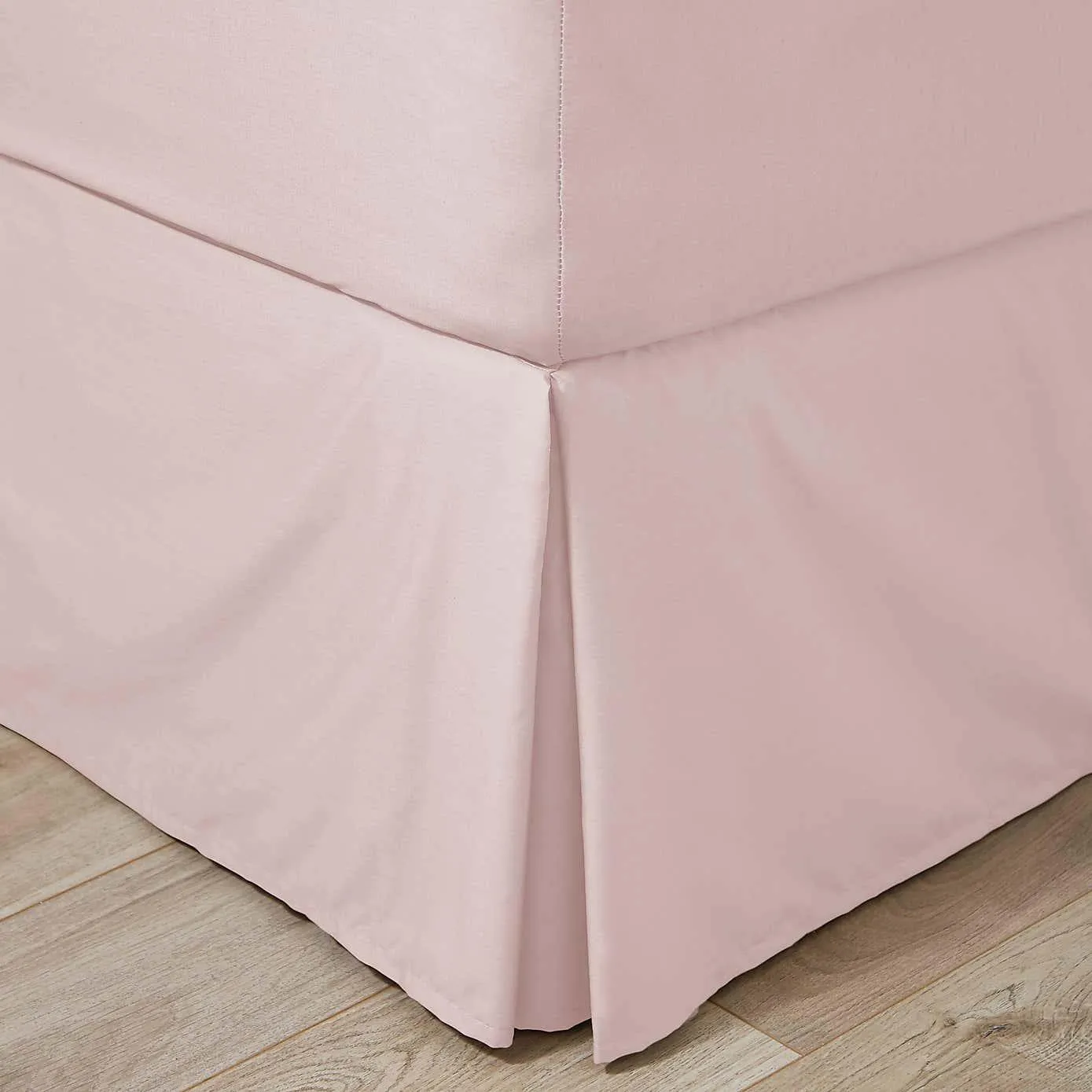 Imported Percale Pleated Valance - Pink