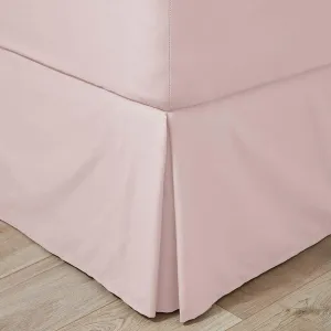 Imported Percale Pleated Valance - Pink