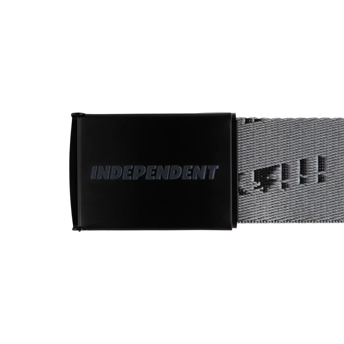 Independent Exclamation Web Belt - Black